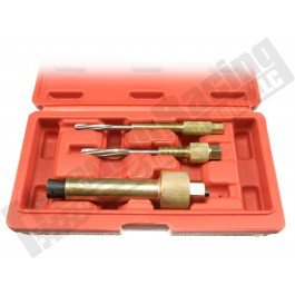 9TRADING 3pc Glow Plug Extractor Puller & Reamer Removal Set Kit 8,10 &12mm Mercedes Benz 